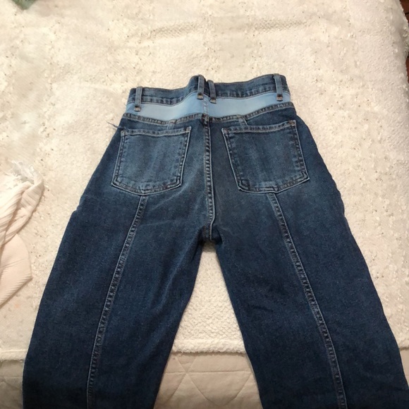 PATCHWORK FLARE JEANS REVICE - Picture 4 of 4